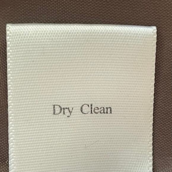 Coldwater Creek Taupe Shimmer Embroidered Cotton Blazer LARGE Work Career Travel - Picture 8 of 8